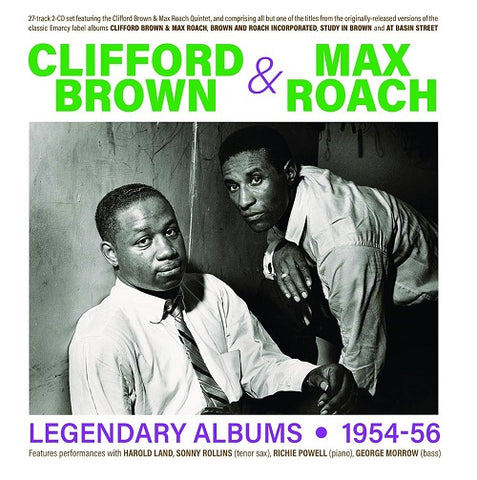 CLIFFORD BROWN MAX ROACH Legendary Albums 1954-56 1954 56 2 Disc New CD