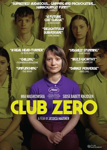 Club Zero (Mia Wasikowska Ksenia Devriendt Florence Baker) New Blu-ray