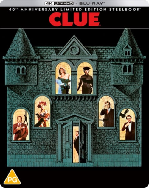 Clue 40th Anniversary Limited Edition New 4K Ultra HD Steelbook Blu-ray Presale