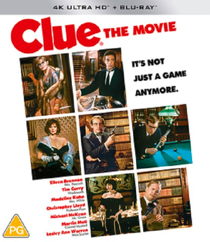Clue (Eileen Brennan Tim Curry) New 4K Ultra HD Region B Blu-ray Presale