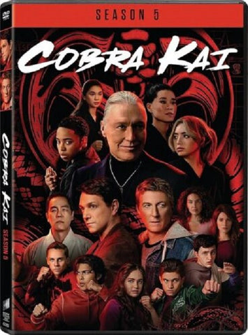 Cobra Kai Season 5 Series Five Fifth (William Zabka Ralph Macchio) New DVD