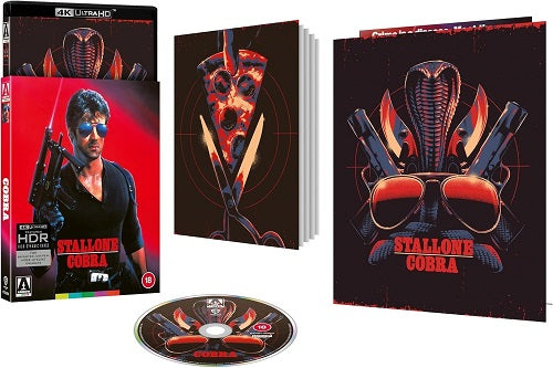 Cobra (Stallone) Limited Edition New 4K Ultra HD Region B Blu-ray IN STOCK NOW