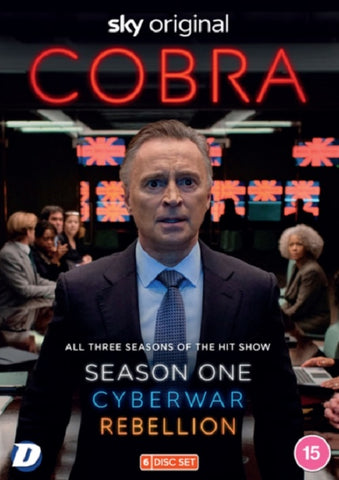 Cobra Season 1 2 3 Series One Two Three (Robert Carlyle) New DVD Box Set