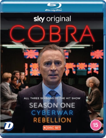 Cobra Season 1 2 3 Series One Two Three (Robert Carlyle) Reg B Blu-ray Box Set