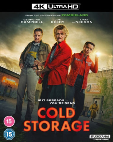 Cold Storage (Joe Keery Georgina Campbell) 4K Ultra HD Reg B Blu-ray Presale