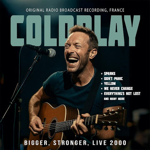 Coldplay Bigger Stronger Live 2000 New CD Presale