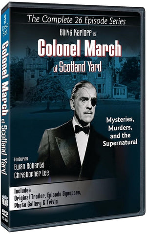 Colonel March of Scotland Yard Complete 26 Episode Series Limited Edition DVD