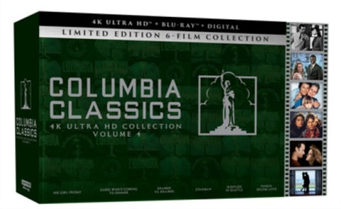 Columbia Classics Volume 4 Vol Four Limited 4K Ultra HD Region B Blu-ray + Book