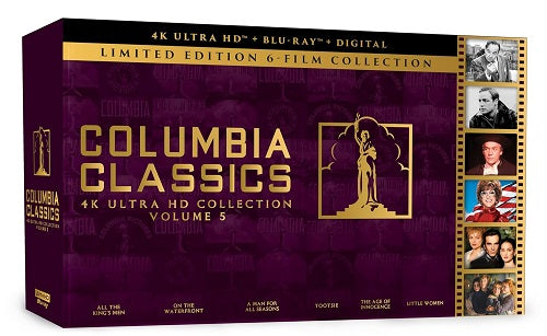 Columbia Classics Volume 5 Vol Five New 4K Ultra HD Blu-ray + Book Gift Box Set