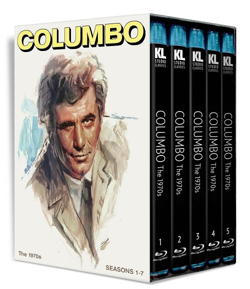 Columbo The 1970s Season 1 2 3 4 5 6 7 Series One to Seven New Blu-ray