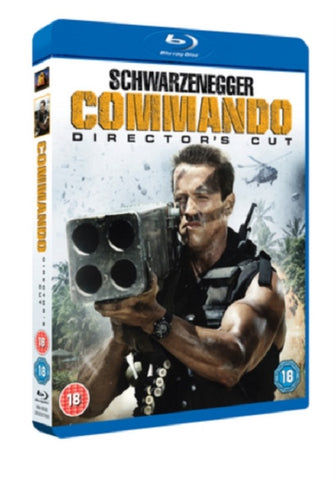 Commando (Director's Cut Arnold Schwarzenegger) Blu-ray Region B New