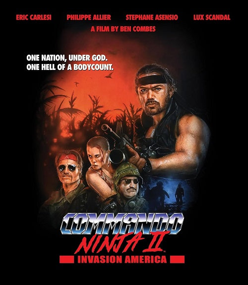 Commando Ninja 2 Invasion America (Eric Carlesi ) Two New Blu-ray Presale