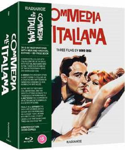 Commedia All italiana Three Films By Dino Risi Limited Edition Region B Blu-ray