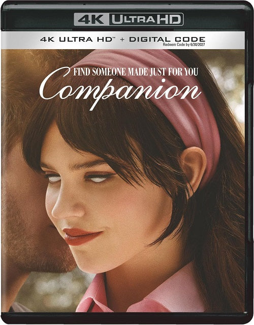 Companion (Sophie Thatcher Jack Quaid) 4K Ultra HD Blu-ray + Digital Presale