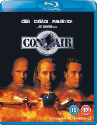 Con Air (Nicolas Cage John Cusack John Malkovich) New Region B Blu-ray
