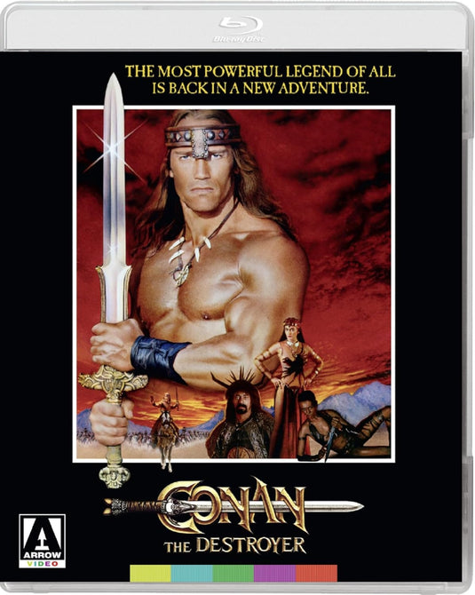 Conan The Destroyer (Arnold Schwarzenegger Grace Jones) New Blu-ray