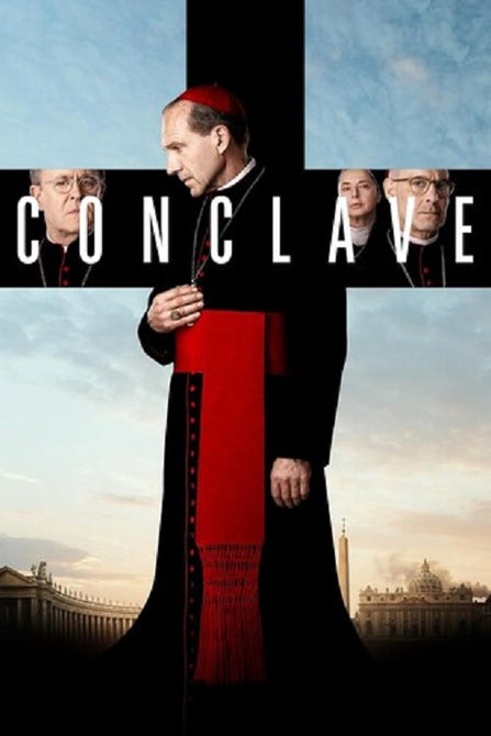 Conclave (Ralph Fiennes Stanley Tucci John Lithgow) New Blu-ray + Digital