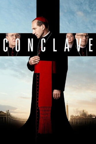 Conclave (Ralph Fiennes Stanley Tucci John Lithgow) New Blu-ray + Digital