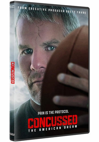 Concussed The American Dream (Brett Favre Jim McMahon Tyler Sash) New DVD