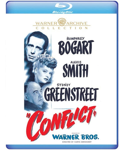 Conflict (Humphrey Bogart Alexis Smith Sydney Greenstreet) New Blu-ray