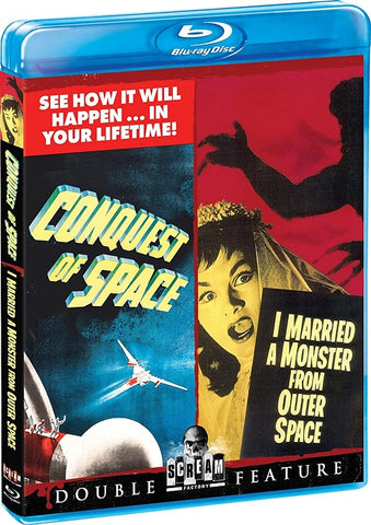 Conquest of Space I Married a Monster From Outer Space (Walter Brooke) Blu-ray
