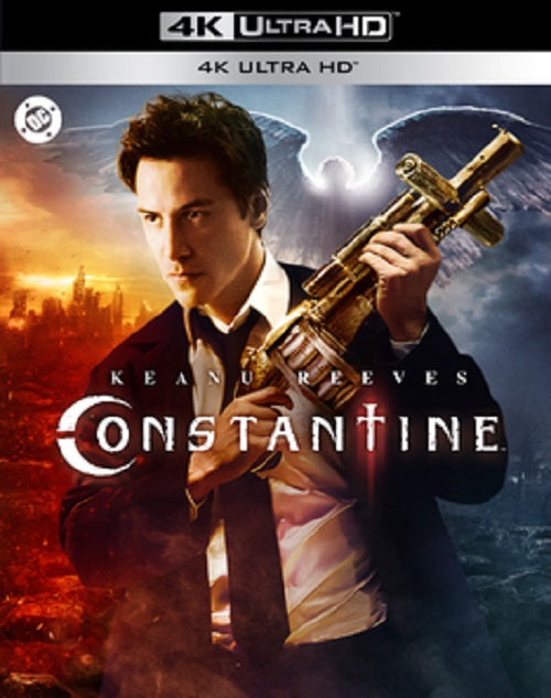 Constantine Keanu Reeves New 4K Ultra HD Reg B Blu-ray + Slip Case IN STOCK NOW