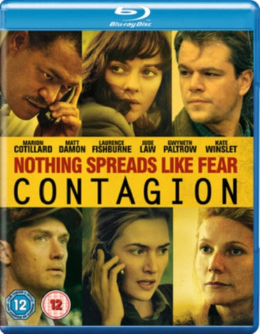 Contagion (Matt Damon Marion Cotillard) New Region B Blu-ray Presale