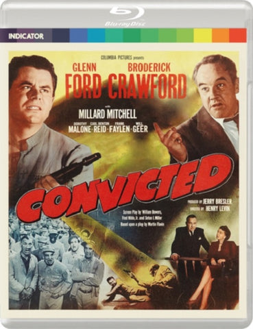 Convicted (Glenn Ford Broderick Crawford Millard Mitchell) Region B Blu-ray