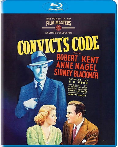 Convicts Code (Sidney Blackmer Sr Robert Kent Anne Nagel) New Blu-ray Presale