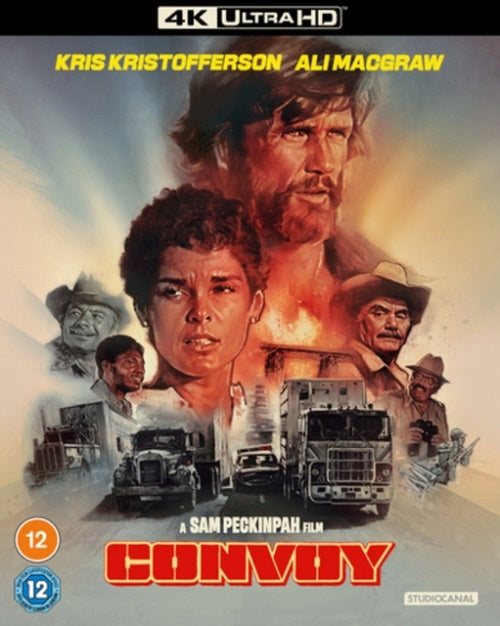Convoy (Kris Kristofferson Ali MacGraw) 4K Ultra HD Region B Blu-ray Presale