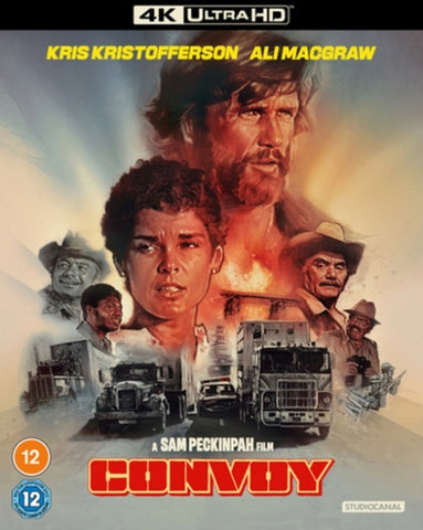 Convoy (Kris Kristofferson Ali MacGraw) 4K Ultra HD Region B Blu-ray Presale