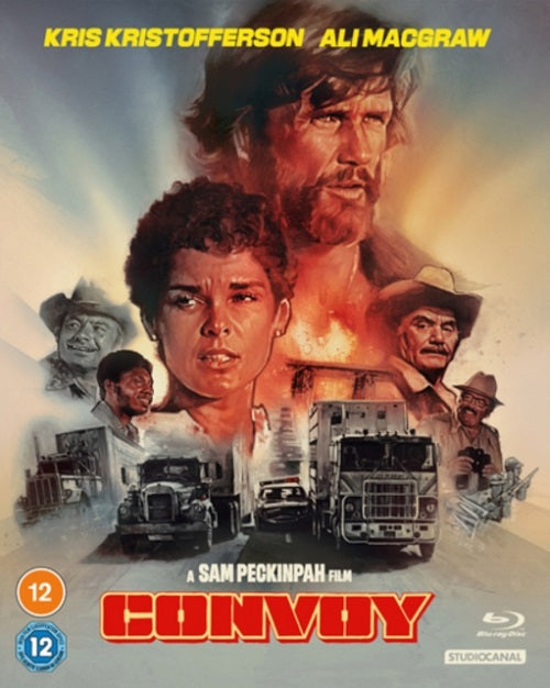 Convoy (Kris Kristofferson Ali MacGraw Ernest Borgnine) New Region B Blu-ray
