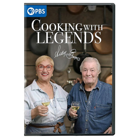Cooking with Legends (Lidia Bastianich Jacques Pepin) New DVD Presale