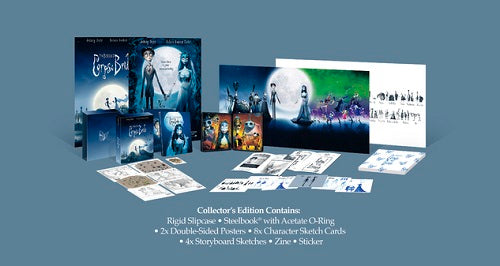Corpse Bride Limited Collectors Steelbook 4K Ultra HD Reg B Blu-ray Presale