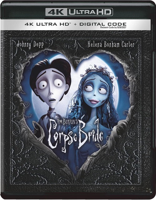Corpse Bride (Johnny Depp) New 4K Ultra HD Region B Blu-ray + Digital Presale
