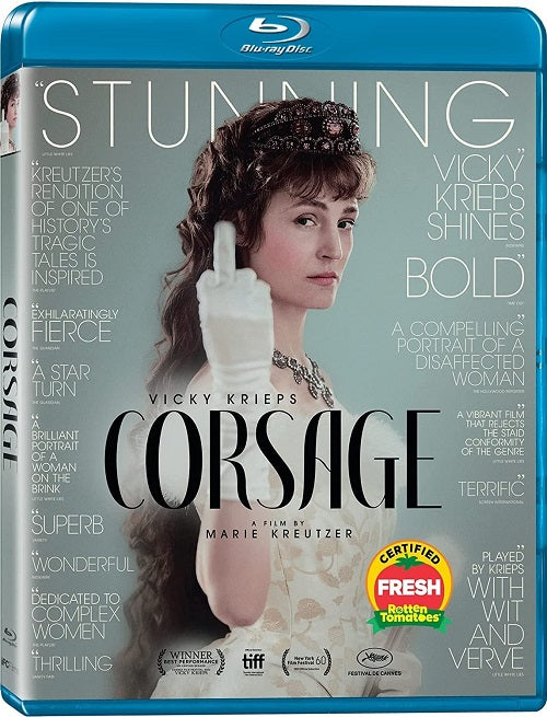 Corsage (Vicky Krieps Colin Morgan Finnegan Oldfield) New Blu-ray