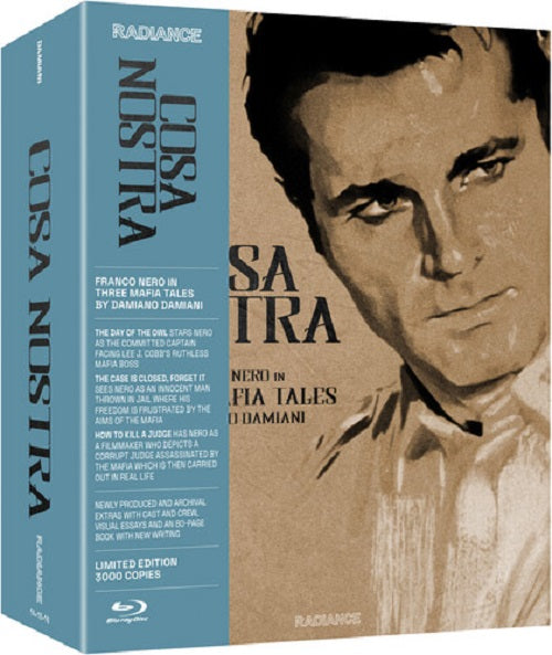 Cosa Nostra Franco Nero in Three Mafia Tales by Damiano Damiani 3 New Blu-ray