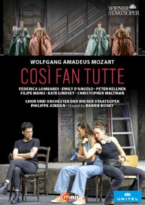 Cosi Fan Tutte Wiener Staatsoper (Philippe Jordan) New DVD Presale