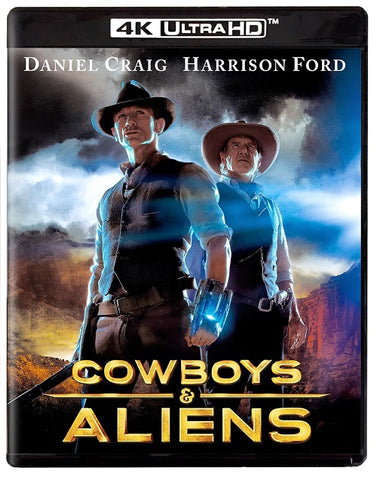 Cowboys & Aliens (Daniel Craig Harrison Ford) And New 4K Ultra HD Blu-ray