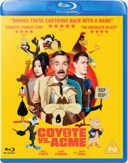 Coyote Vs Acme (John Cena Lana Condor) New Region B Blu-ray Presale