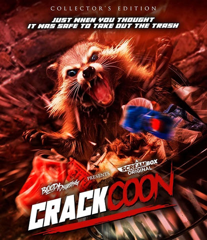 Crackcoon (Rosario Eraso Justin Martin) Collectors Edition New Blu-ray