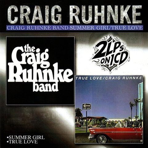 Craig Ruhnke Band-summer Girl True Love New CD Presale