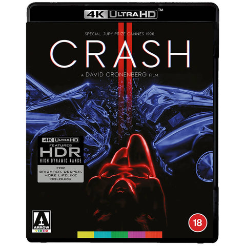 Crash - 4K Ultra HD Region B Blu-ray James Spader Holly Hunter James Cronenberg
