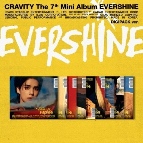 Cravity Evershine Random Cover Digipack Version New CD + Photo Book + Photos