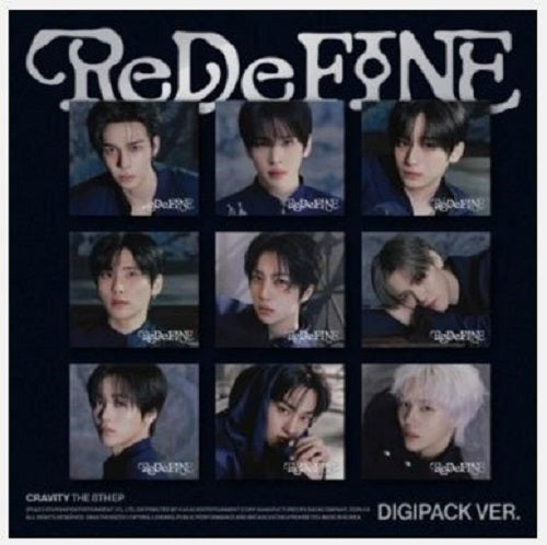 CRAVITY Redefine Digipack Version New CD Presale