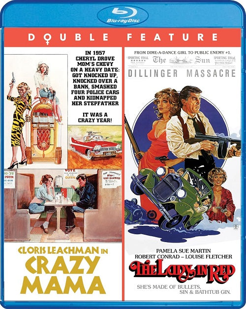 Crazy Mama + The Lady in Red (Cloris Leachman Stuart Whitman) Blu-ray Presale