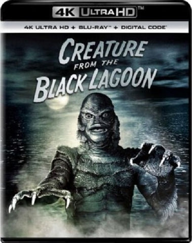 Creature From the Black Lagoon (Richard Carlson) New 4K Ultra HD Blu-ray