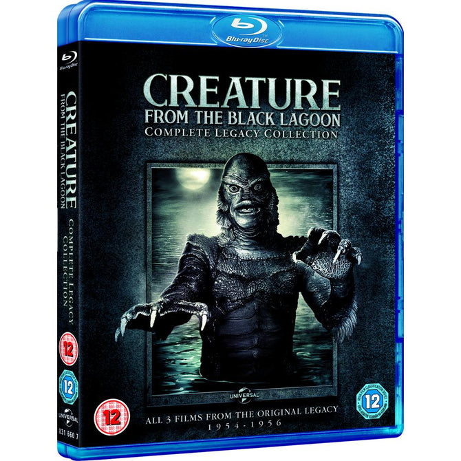 Creature from the Black Lagoon Complete Legacy Collection 3Films RegionB Blu-ray