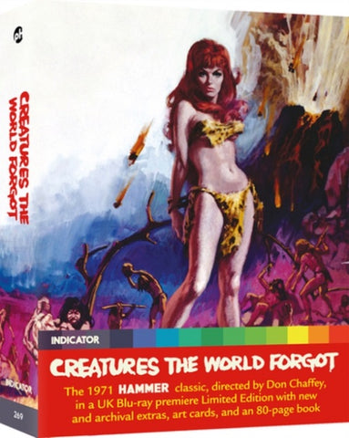 Creatures the World Forgot Limited Edition New Region B Blu-ray + Book