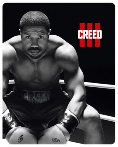 Creed III (Michael B. Jordan) 3 Three 4K Ultra HD Region B Blu-ray + Steelbook